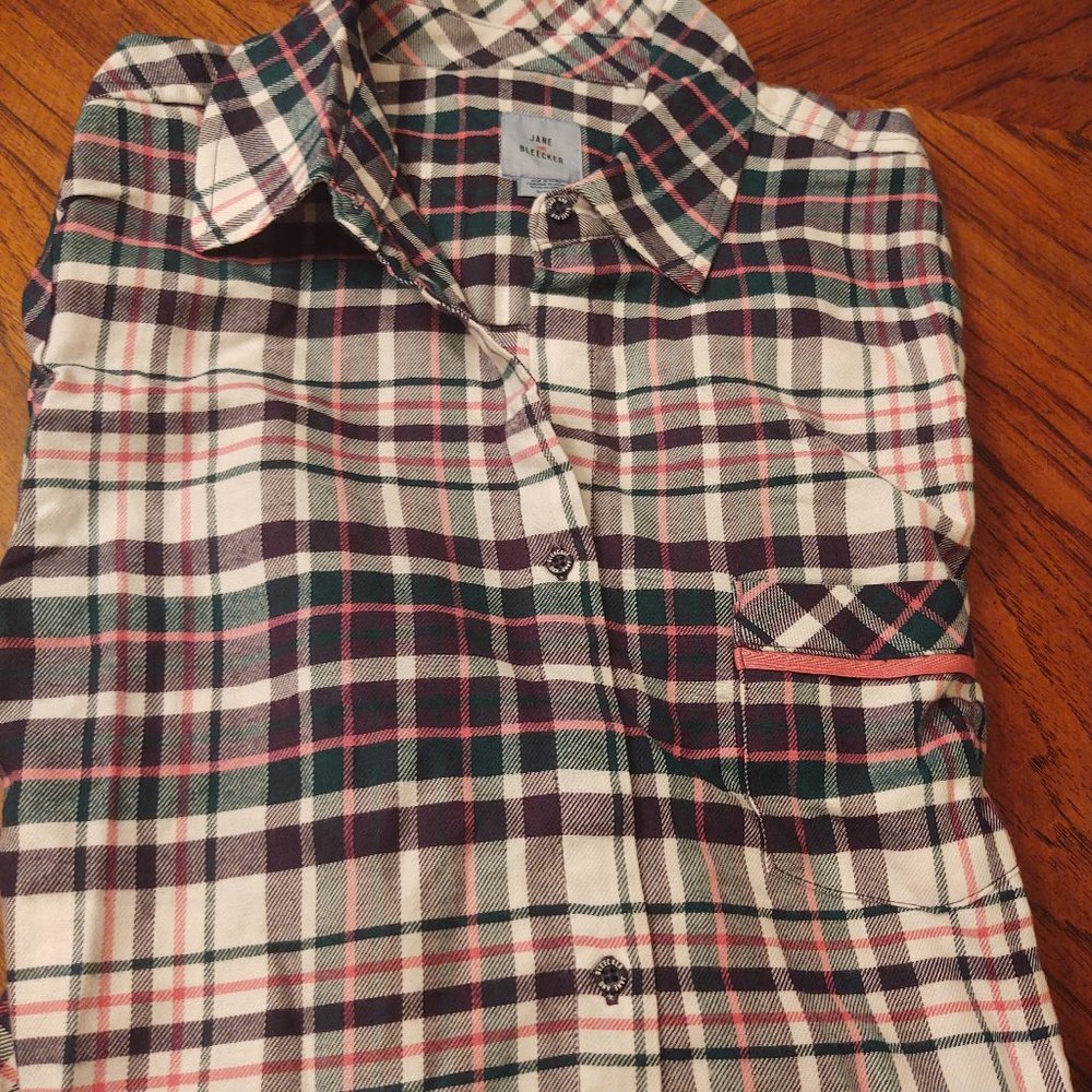 Jane and Bleecker Flannel Nightshirt